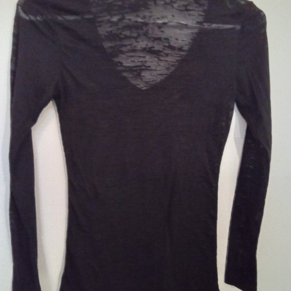 Jules and James Burnout Long Sleeve Tshirt - Picture 5 of 9